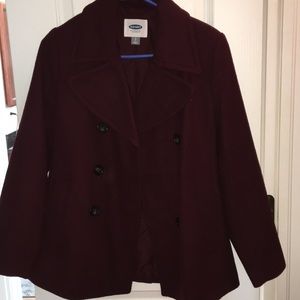 Old Navy wool pea coat